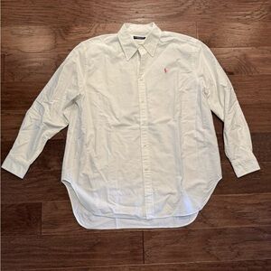 Ralph Lauren Button Down White Size large